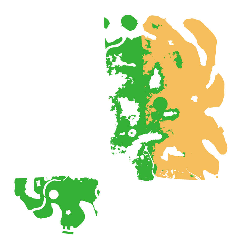 Biome Rust Map: Procedural Map, Size: 4500, Seed: 7772024