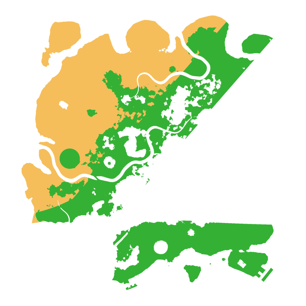 Biome Rust Map: Procedural Map, Size: 4000, Seed: 1866976308