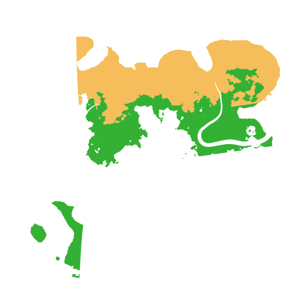 Biome Rust Map: Procedural Map, Size: 3019, Seed: 50000