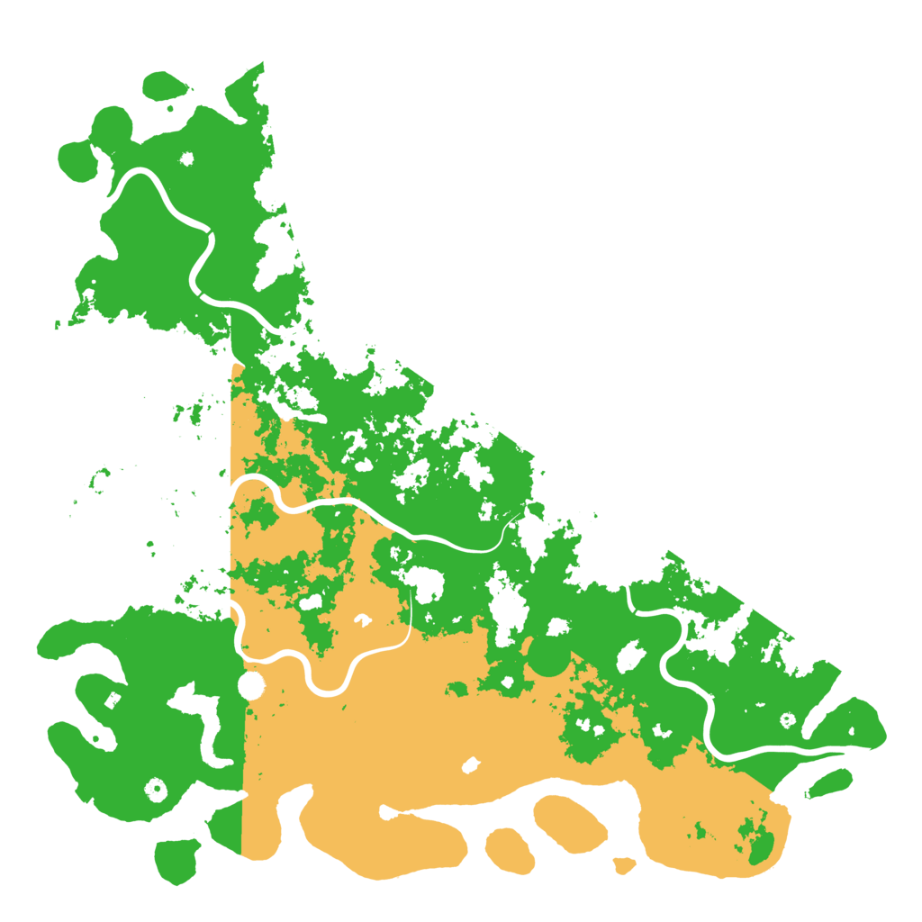 Biome Rust Map: Procedural Map, Size: 6000, Seed: 52889824