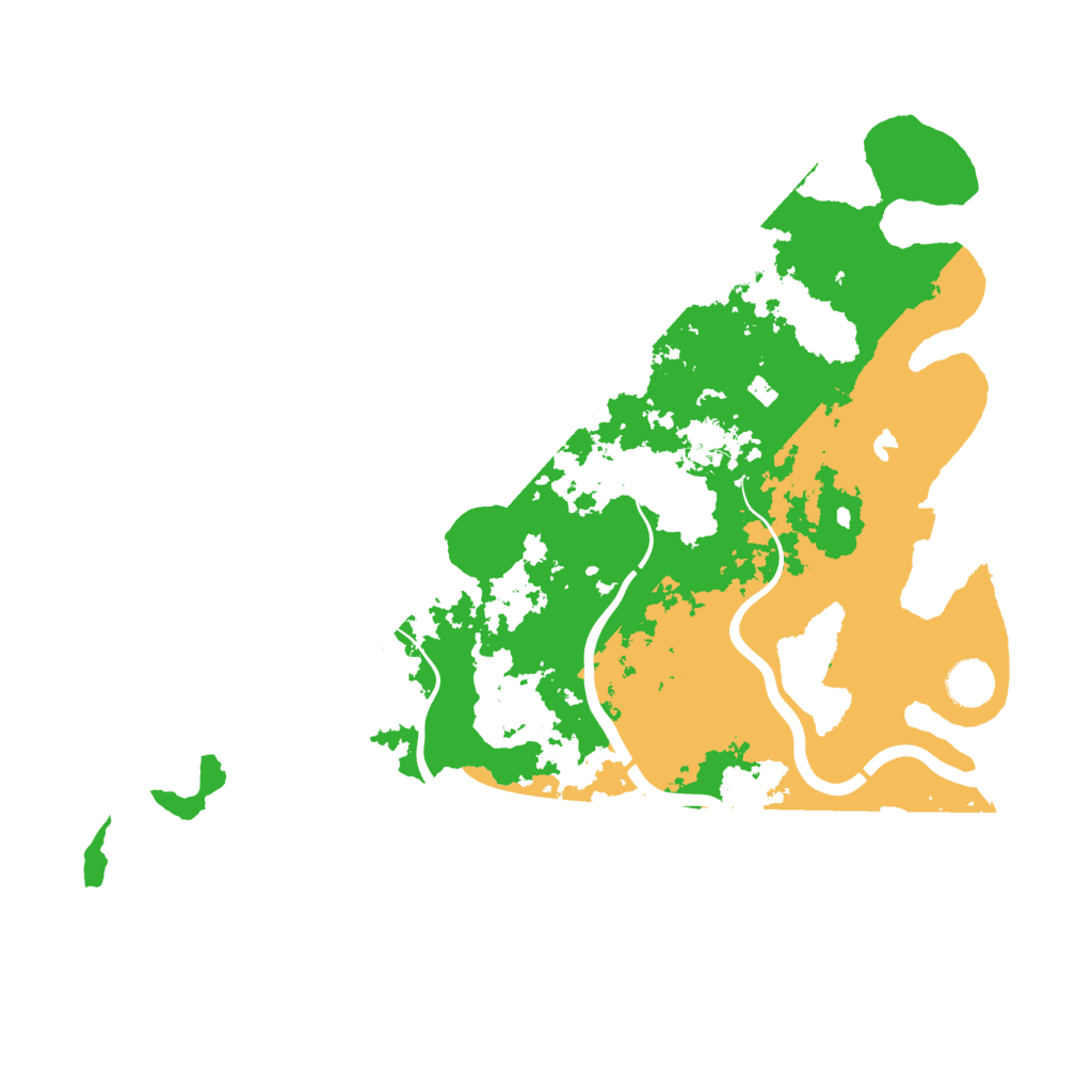 Biome Rust Map: Procedural Map, Size: 4000, Seed: 64149