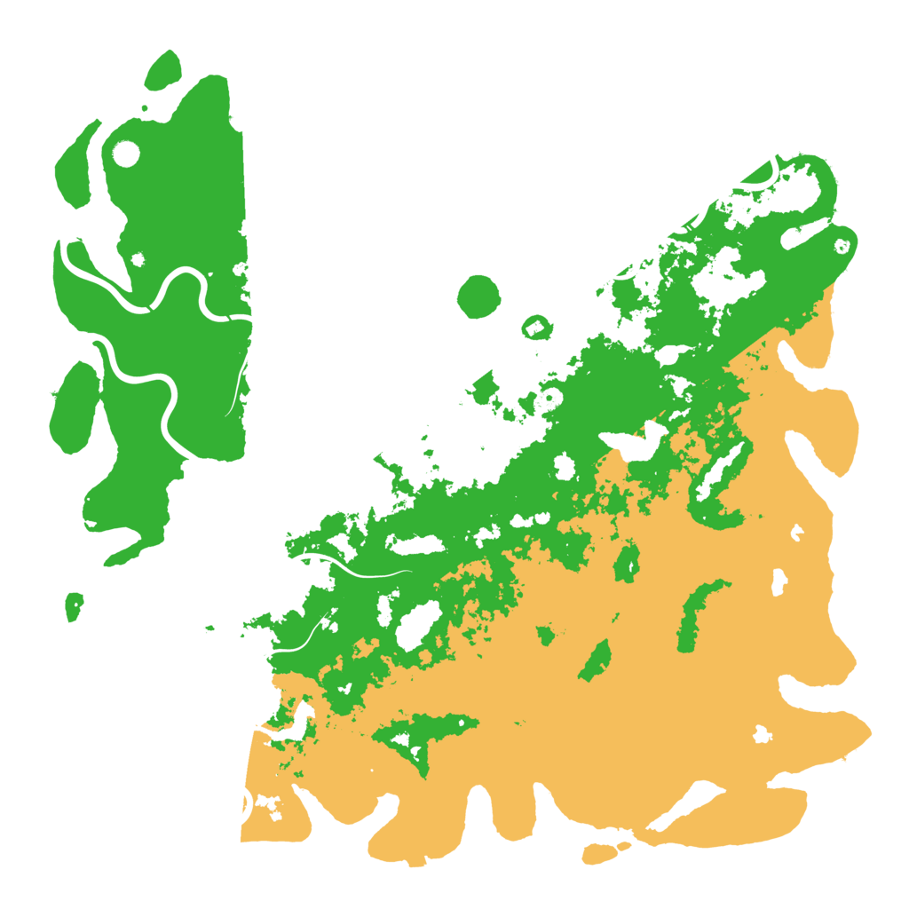 Biome Rust Map: Procedural Map, Size: 6000, Seed: 22546132