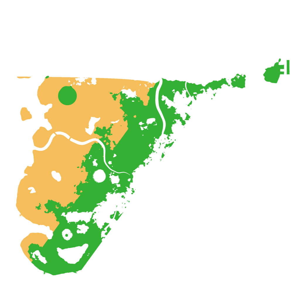Biome Rust Map: Procedural Map, Size: 4250, Seed: 22461