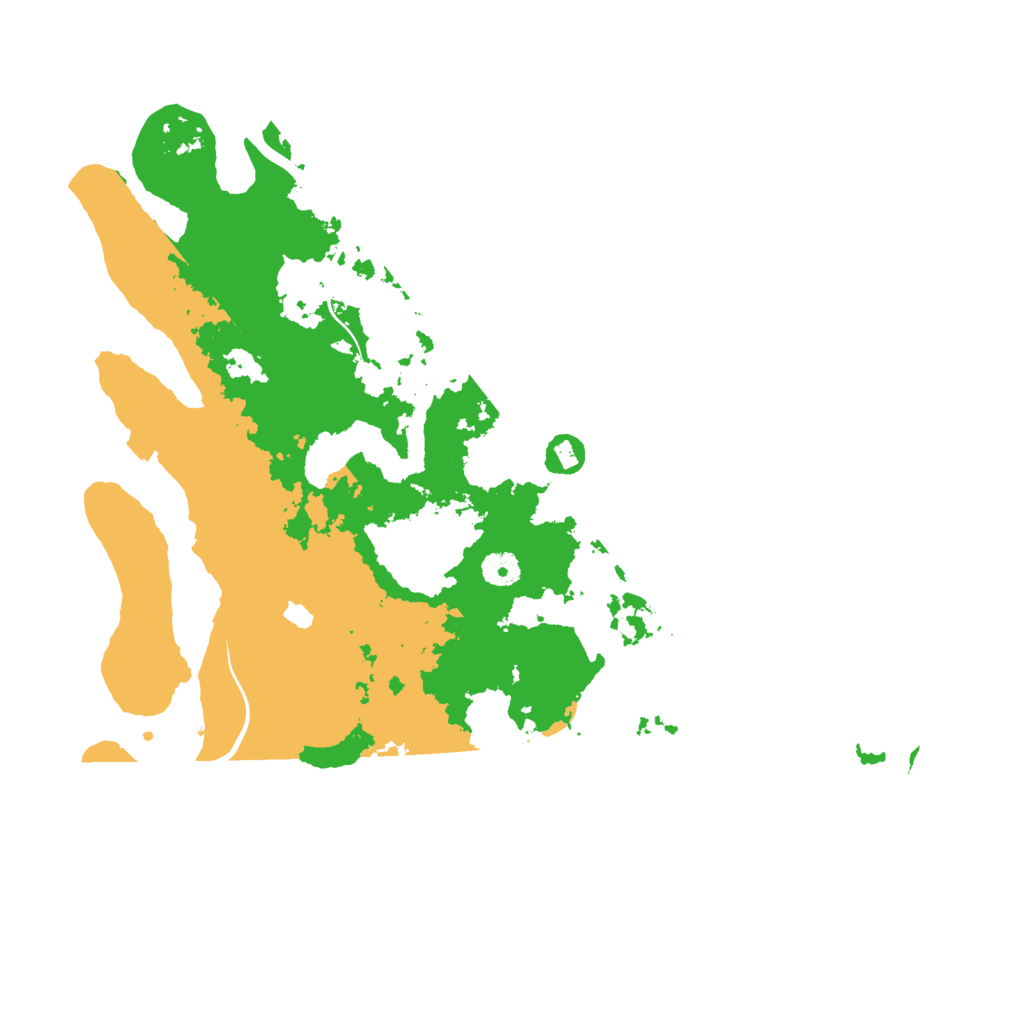Biome Rust Map: Procedural Map, Size: 4200, Seed: 877548446