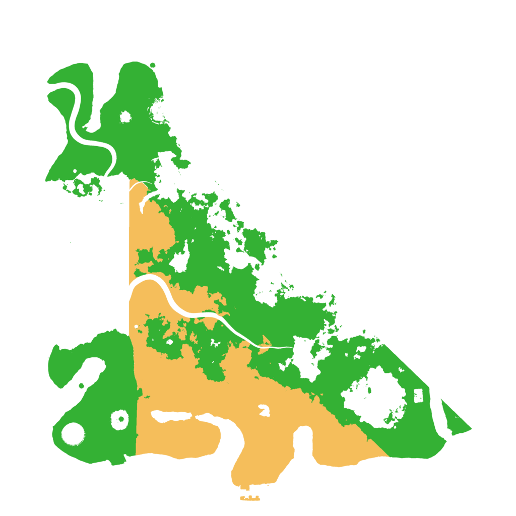 Biome Rust Map: Procedural Map, Size: 4000, Seed: 488881