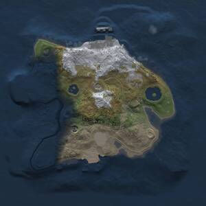 Thumbnail Rust Map: Procedural Map, Size: 2000, Seed: 1637491784, 4 Monuments