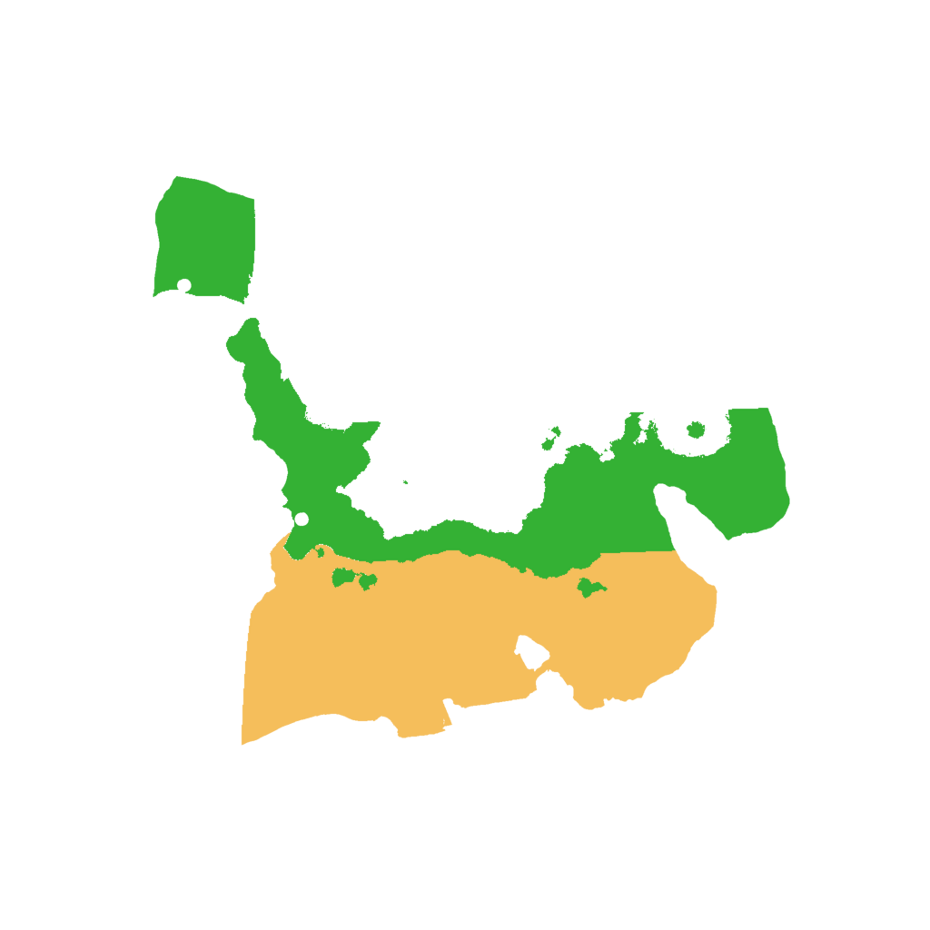 Biome Rust Map: Procedural Map, Size: 2000, Seed: 1637491784