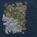 Thumbnail Rust Map: Procedural Map, Size: 4000, Seed: 1039693910, 12 Monuments