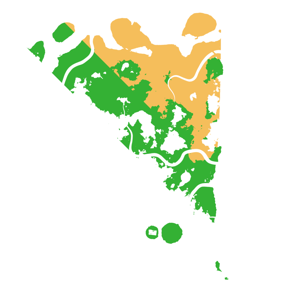 Biome Rust Map: Procedural Map, Size: 4000, Seed: 90047769
