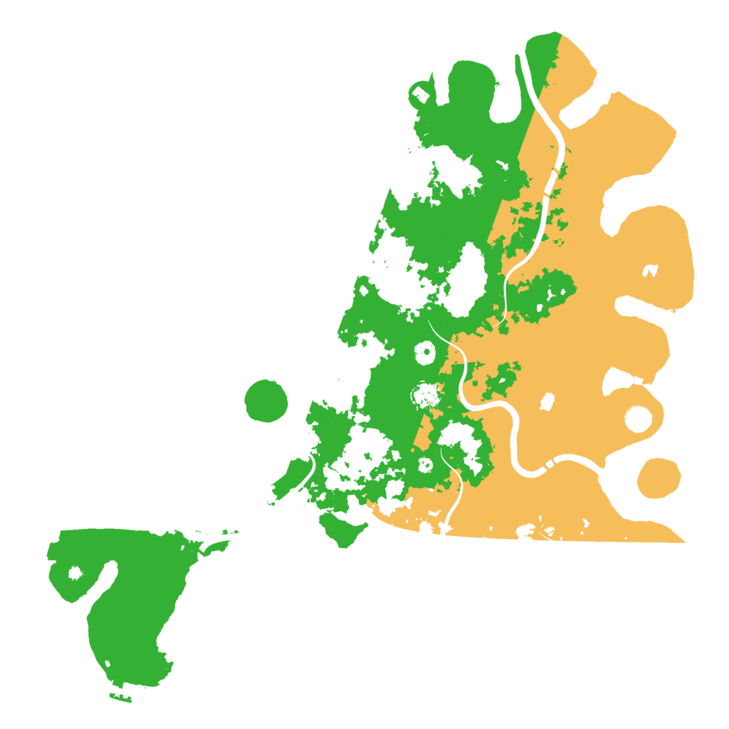 Biome Rust Map: Procedural Map, Size: 4800, Seed: 2146396766