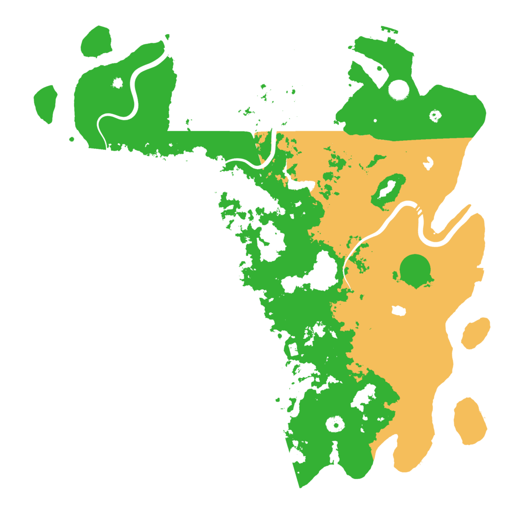 Biome Rust Map: Procedural Map, Size: 4500, Seed: 707123609