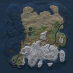 Thumbnail Rust Map: Procedural Map, Size: 3500, Seed: 633530811, 11 Monuments