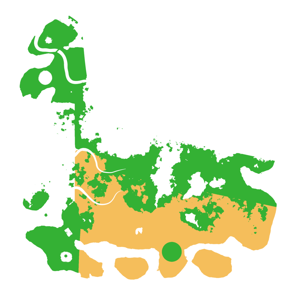 Biome Rust Map: Procedural Map, Size: 4000, Seed: 2126841995