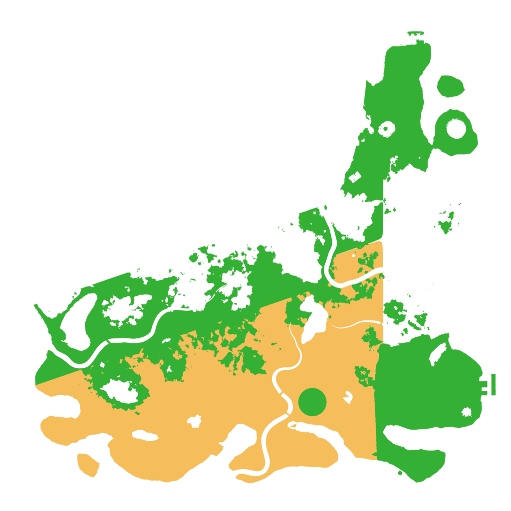 Biome Rust Map: Procedural Map, Size: 4800, Seed: 1601604974