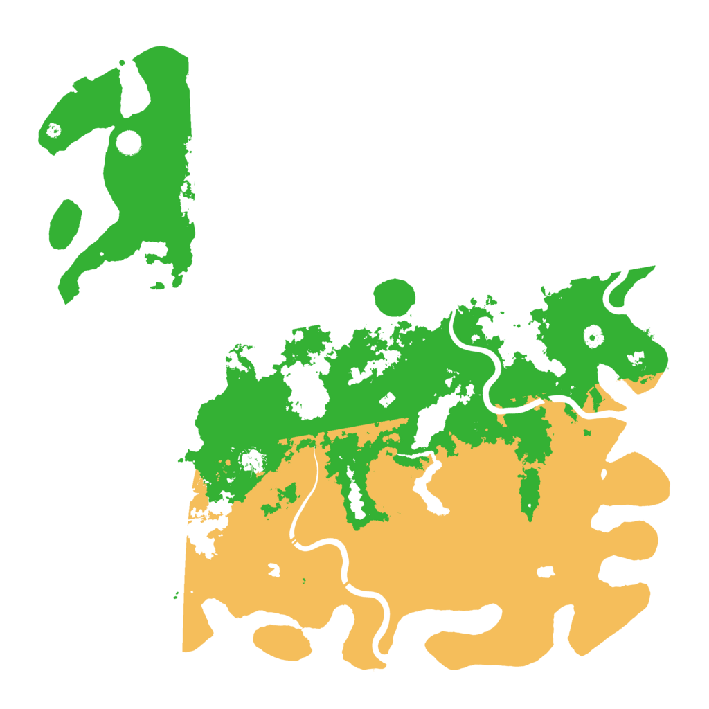 Biome Rust Map: Procedural Map, Size: 5000, Seed: 649654