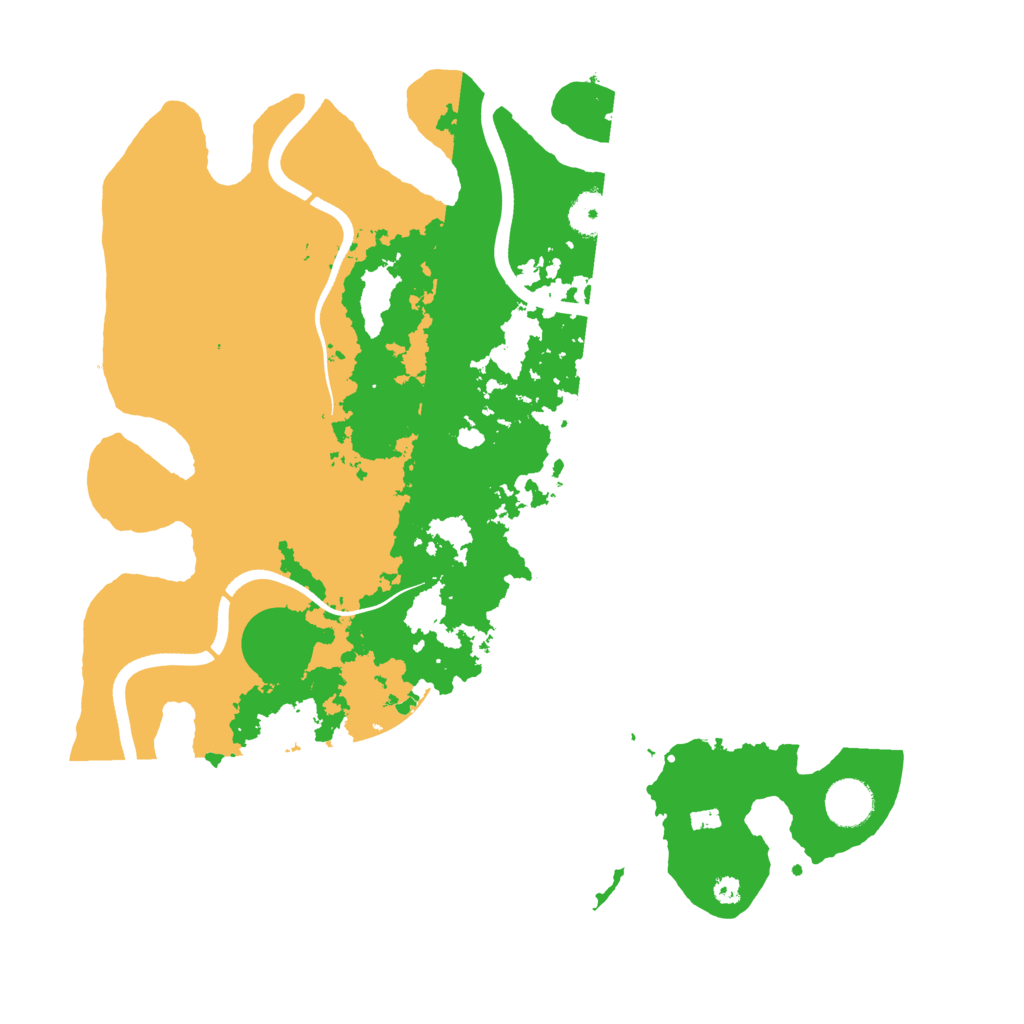 Biome Rust Map: Procedural Map, Size: 3750, Seed: 628730786