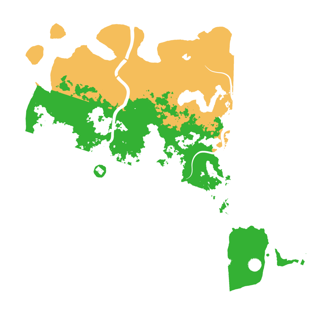 Biome Rust Map: Procedural Map, Size: 4250, Seed: 81111181