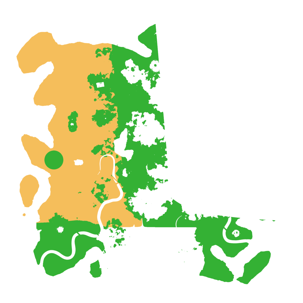 Biome Rust Map: Procedural Map, Size: 4250, Seed: 96403802