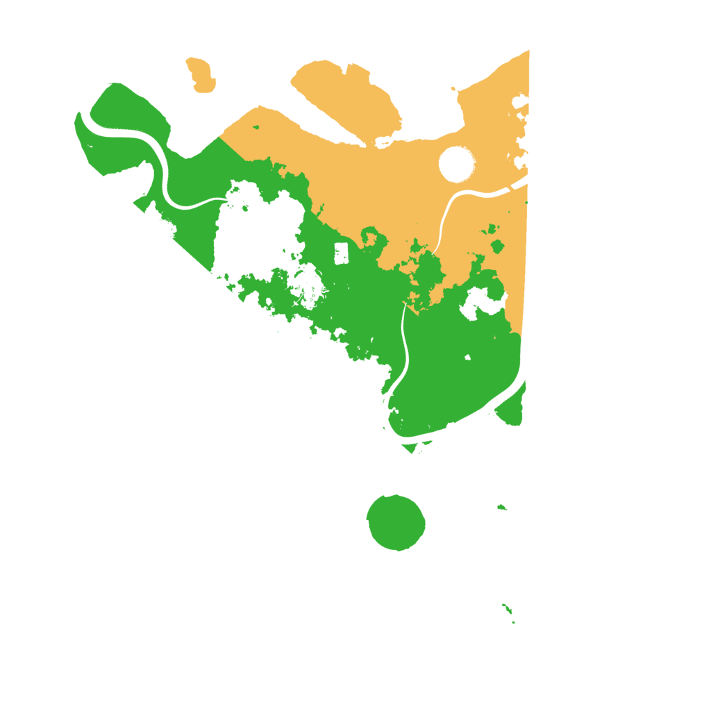 Biome Rust Map: Procedural Map, Size: 3500, Seed: 254726374