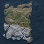 Thumbnail Rust Map: Procedural Map, Size: 3750, Seed: 720076149, 14 Monuments