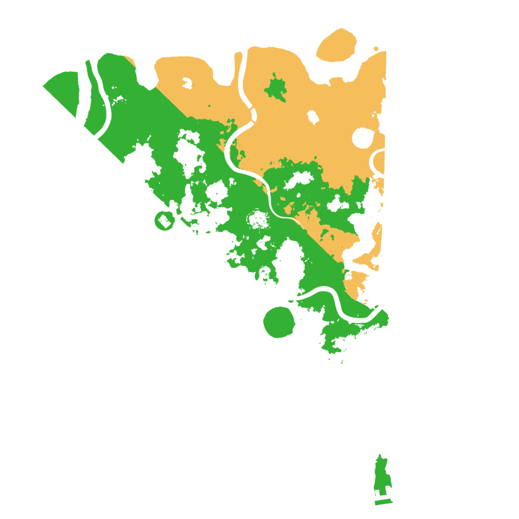 Biome Rust Map: Procedural Map, Size: 4500, Seed: 1022790301