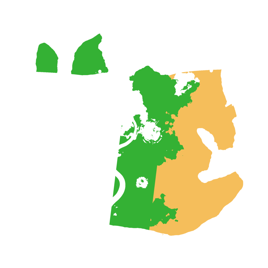 Biome Rust Map: Procedural Map, Size: 2300, Seed: 254806120