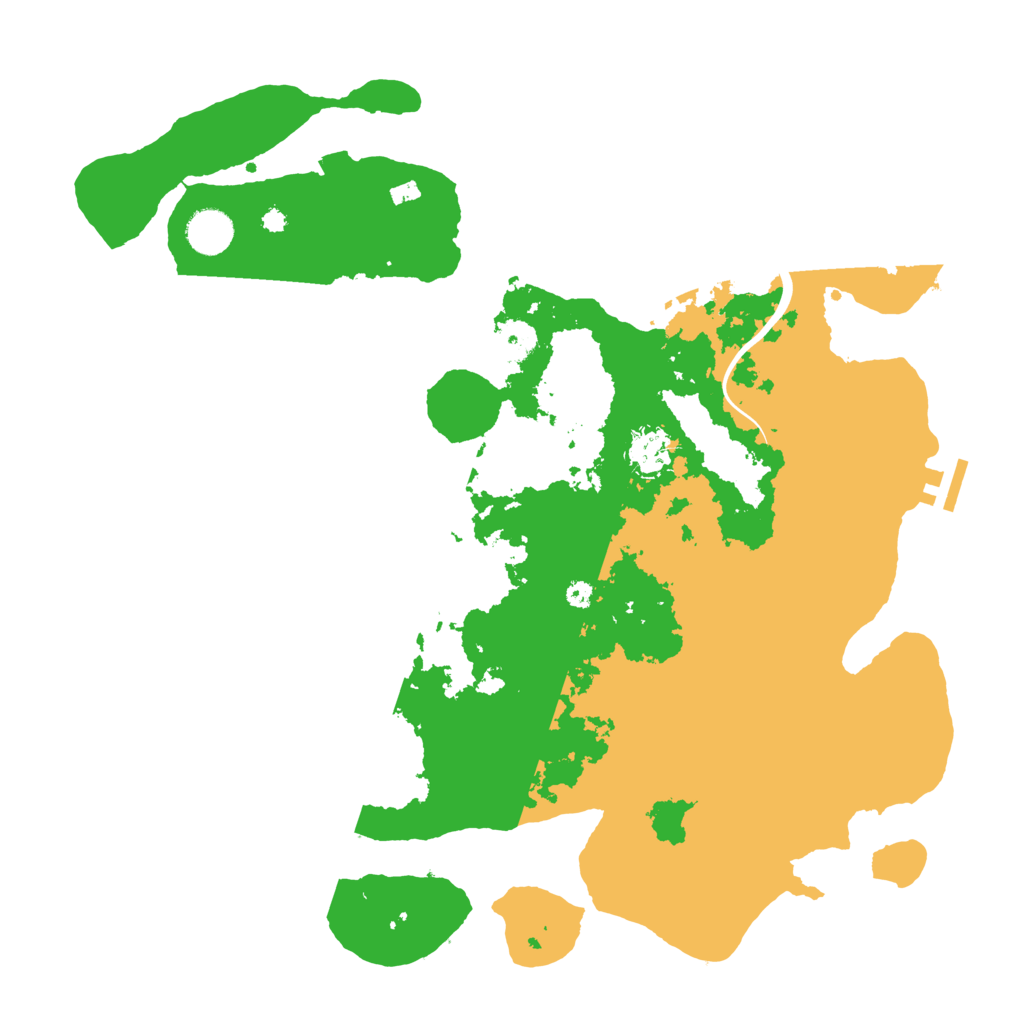 Biome Rust Map: Procedural Map, Size: 3900, Seed: 1672635045