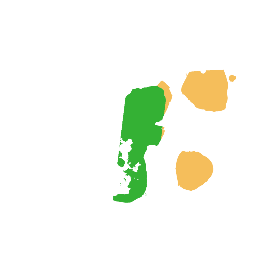 Biome Rust Map: Procedural Map, Size: 1550, Seed: 1038007877