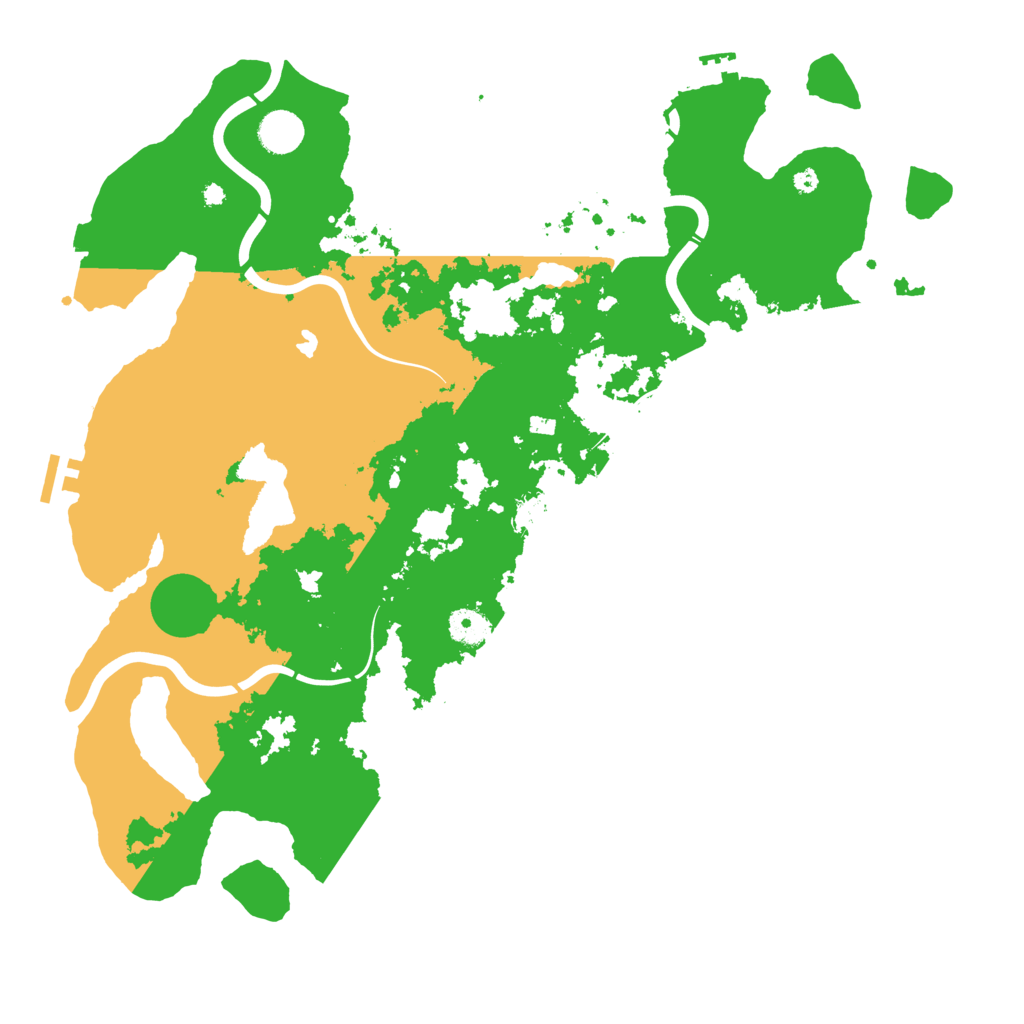 Biome Rust Map: Procedural Map, Size: 4250, Seed: 26045