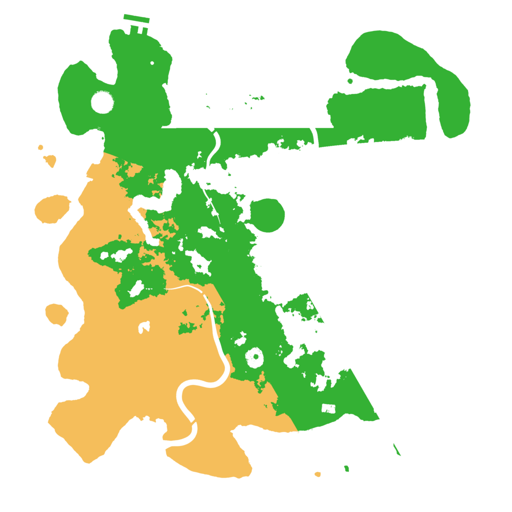 Biome Rust Map: Procedural Map, Size: 4000, Seed: 706646962