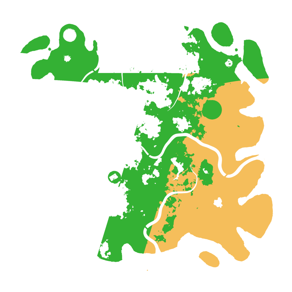 Biome Rust Map: Procedural Map, Size: 4000, Seed: 52022060