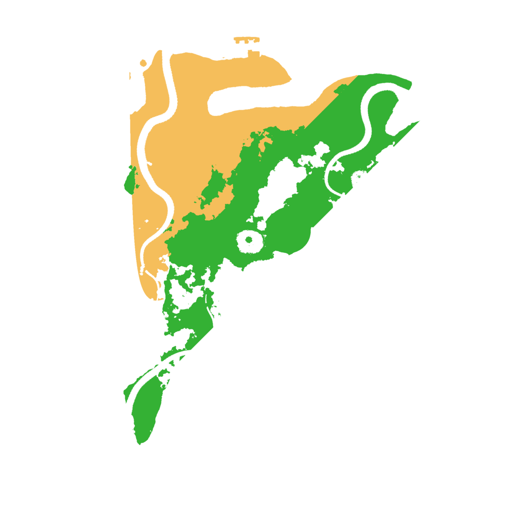 Biome Rust Map: Procedural Map, Size: 3000, Seed: 1529814858