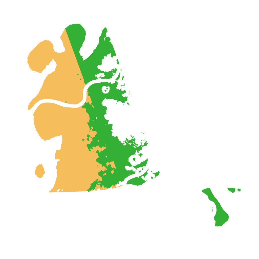 Biome Rust Map: Procedural Map, Size: 3250, Seed: 916666998