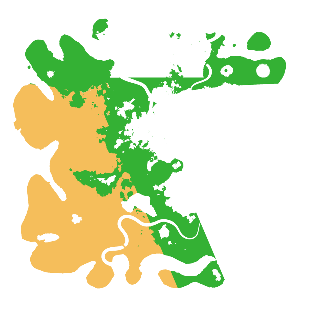 Biome Rust Map: Procedural Map, Size: 4000, Seed: 118649