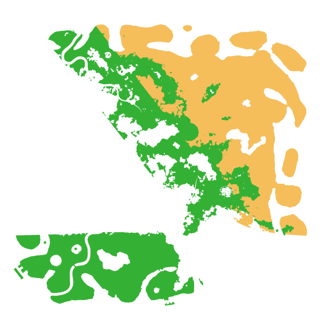 Biome Rust Map: Procedural Map, Size: 5000, Seed: 946393369