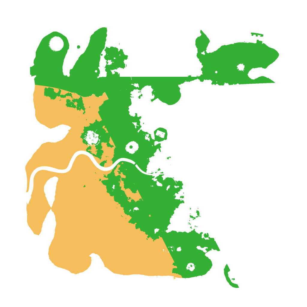 Biome Rust Map: Procedural Map, Size: 3750, Seed: 251033662