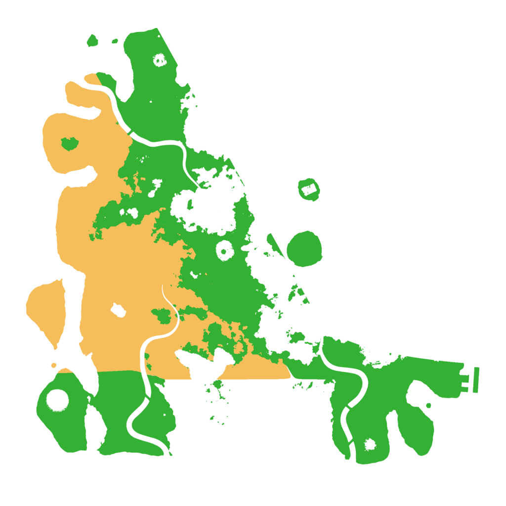 Biome Rust Map: Procedural Map, Size: 4000, Seed: 807957892