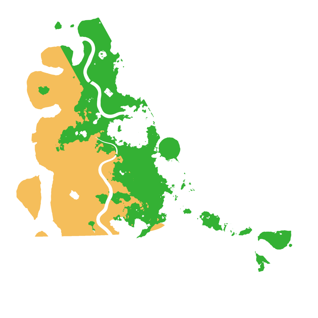 Biome Rust Map: Procedural Map, Size: 4000, Seed: 807957892