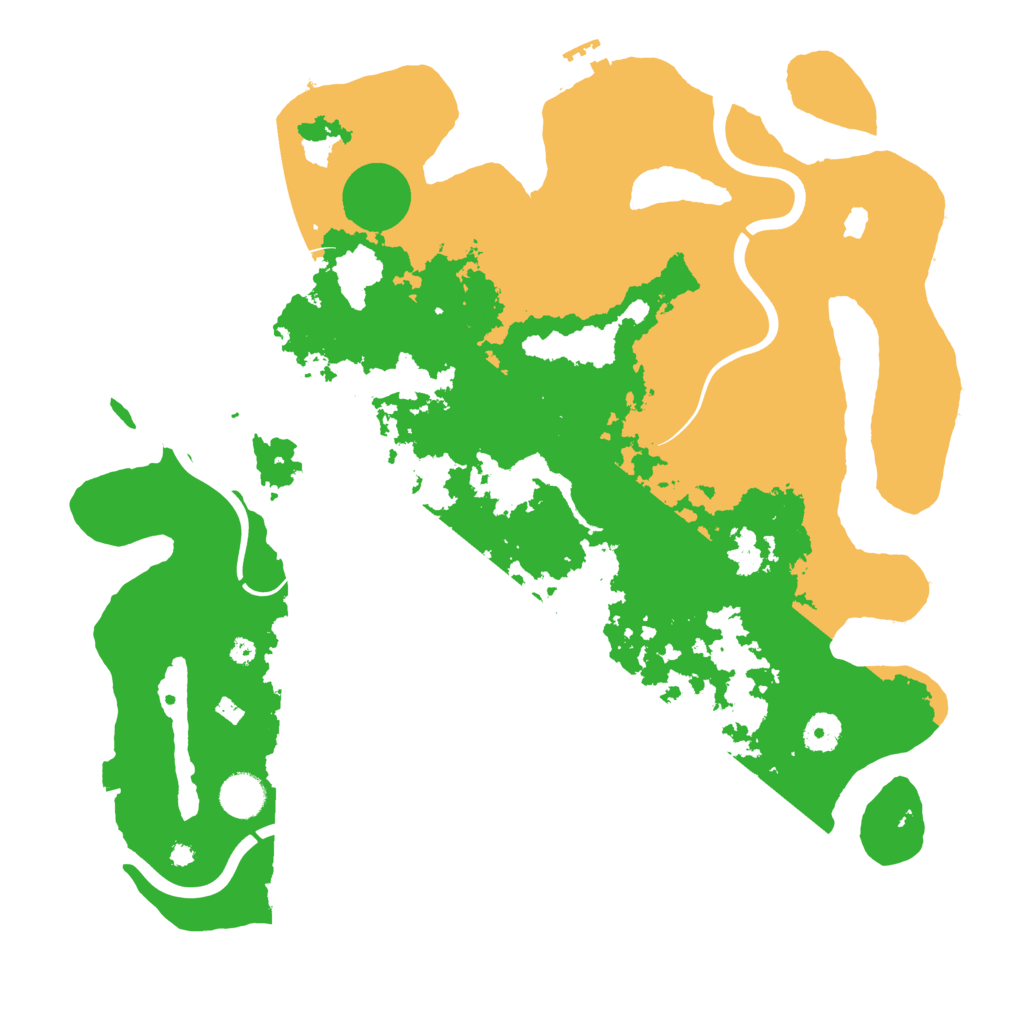 Biome Rust Map: Procedural Map, Size: 4000, Seed: 5897195