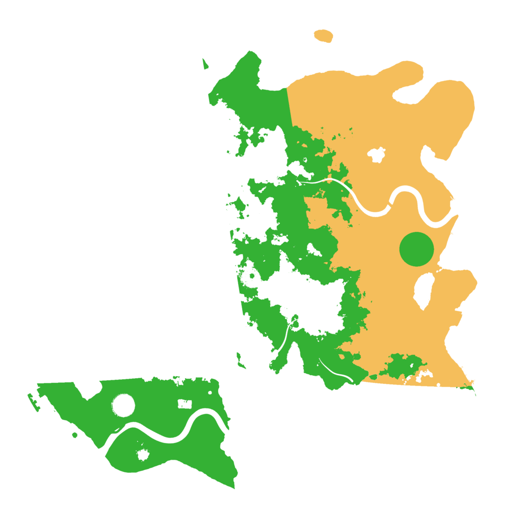 Biome Rust Map: Procedural Map, Size: 4000, Seed: 854364294
