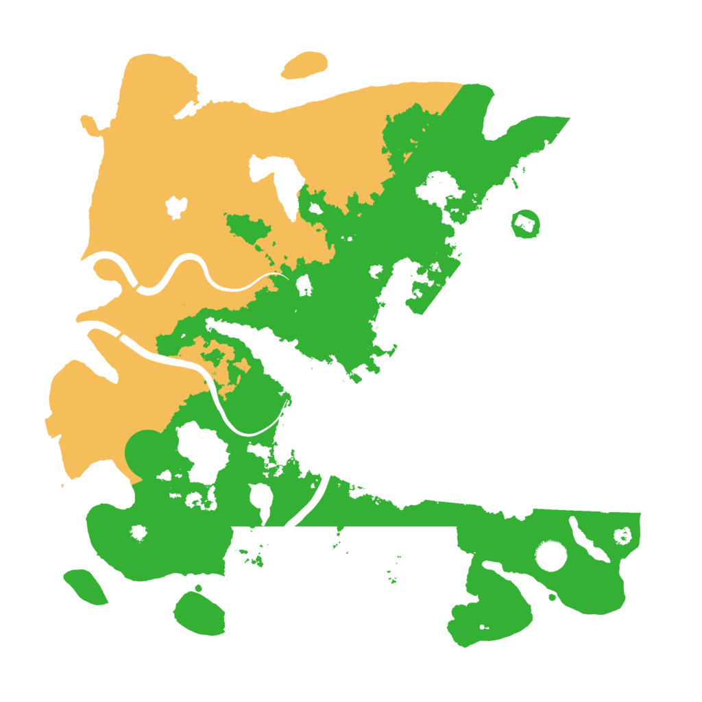 Biome Rust Map: Procedural Map, Size: 4000, Seed: 560719809