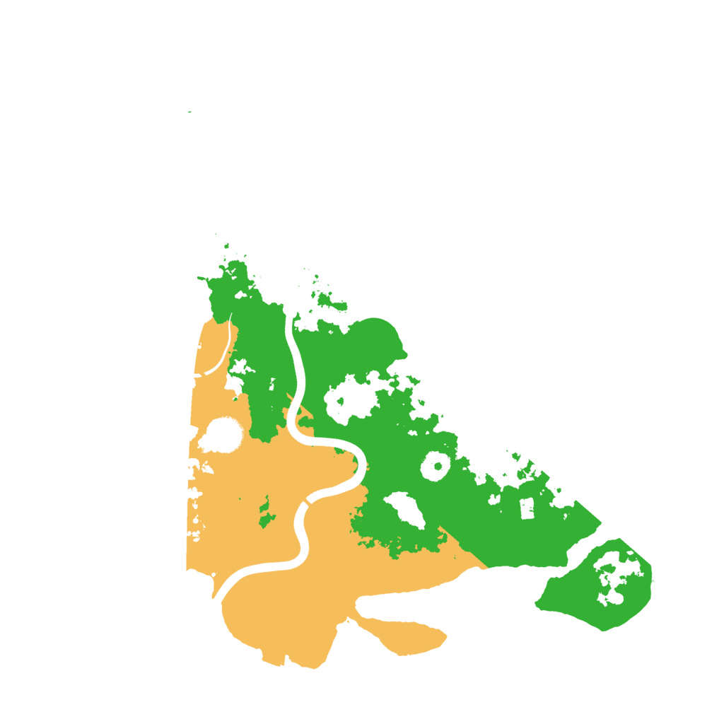 Biome Rust Map: Procedural Map, Size: 3700, Seed: 994651909