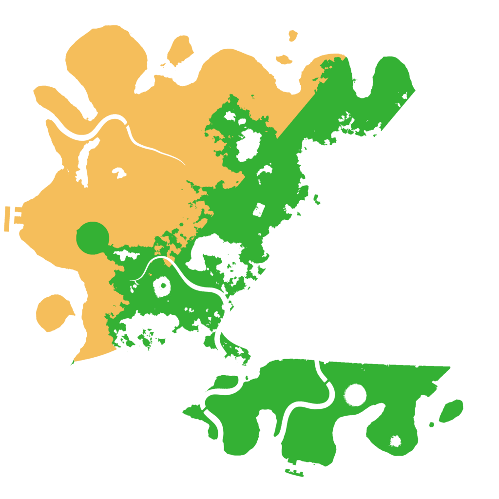 Biome Rust Map: Procedural Map, Size: 4000, Seed: 1961488883