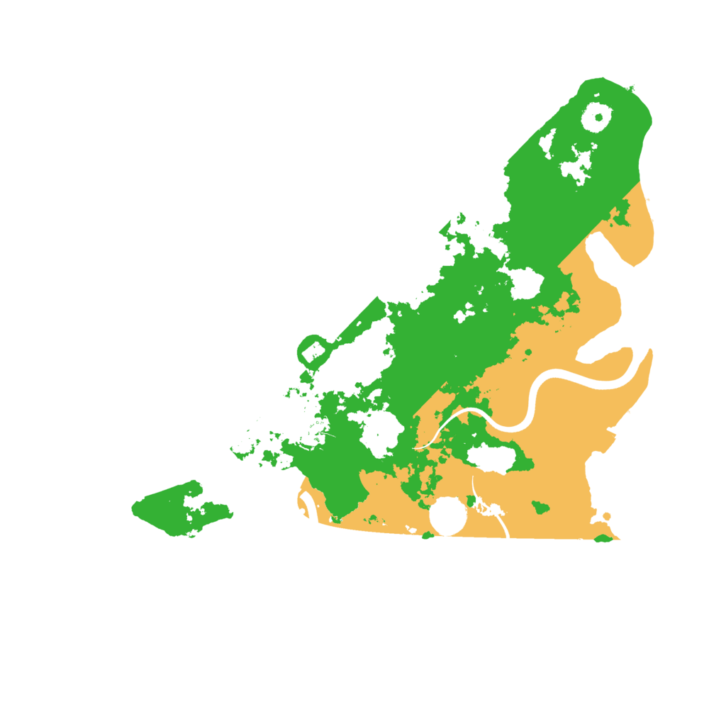 Biome Rust Map: Procedural Map, Size: 3700, Seed: 913566744