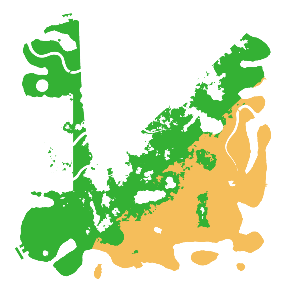 Biome Rust Map: Procedural Map, Size: 4500, Seed: 85648