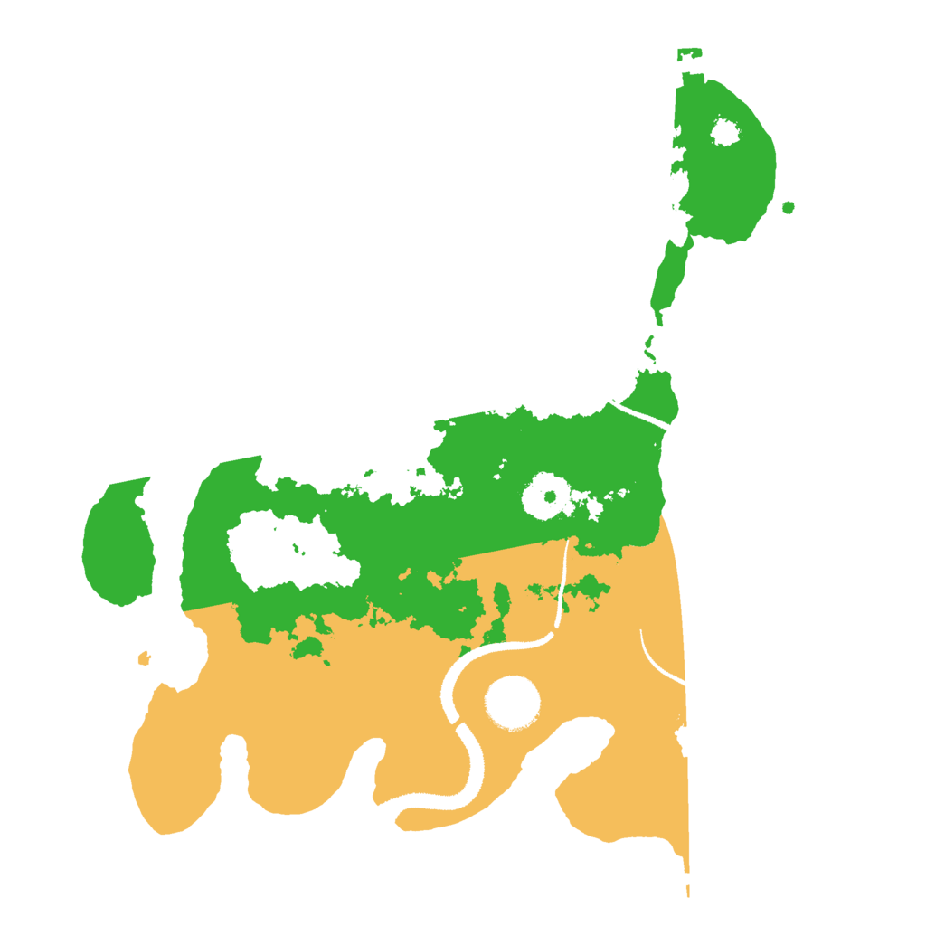 Biome Rust Map: Procedural Map, Size: 3000, Seed: 339947918