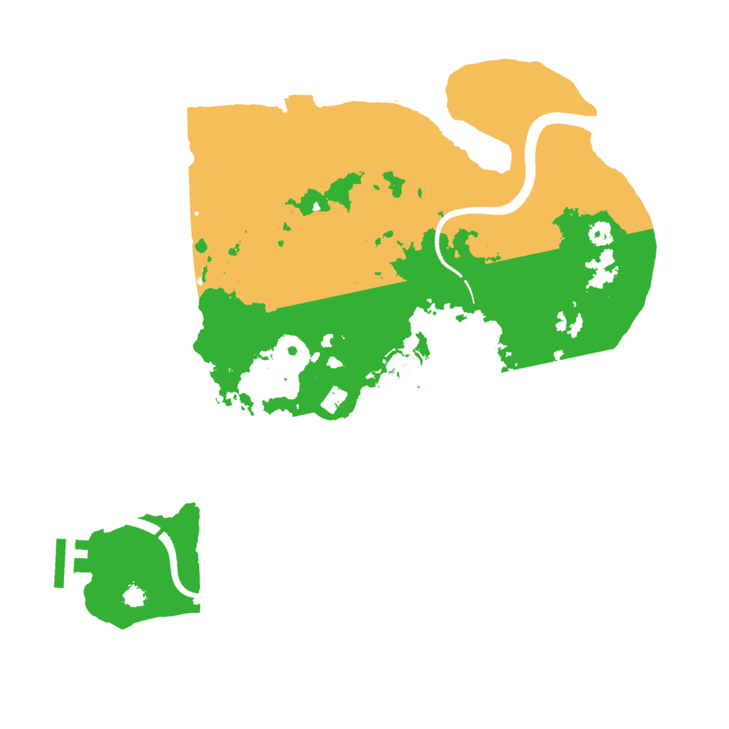 Biome Rust Map: Procedural Map, Size: 3000, Seed: 6755