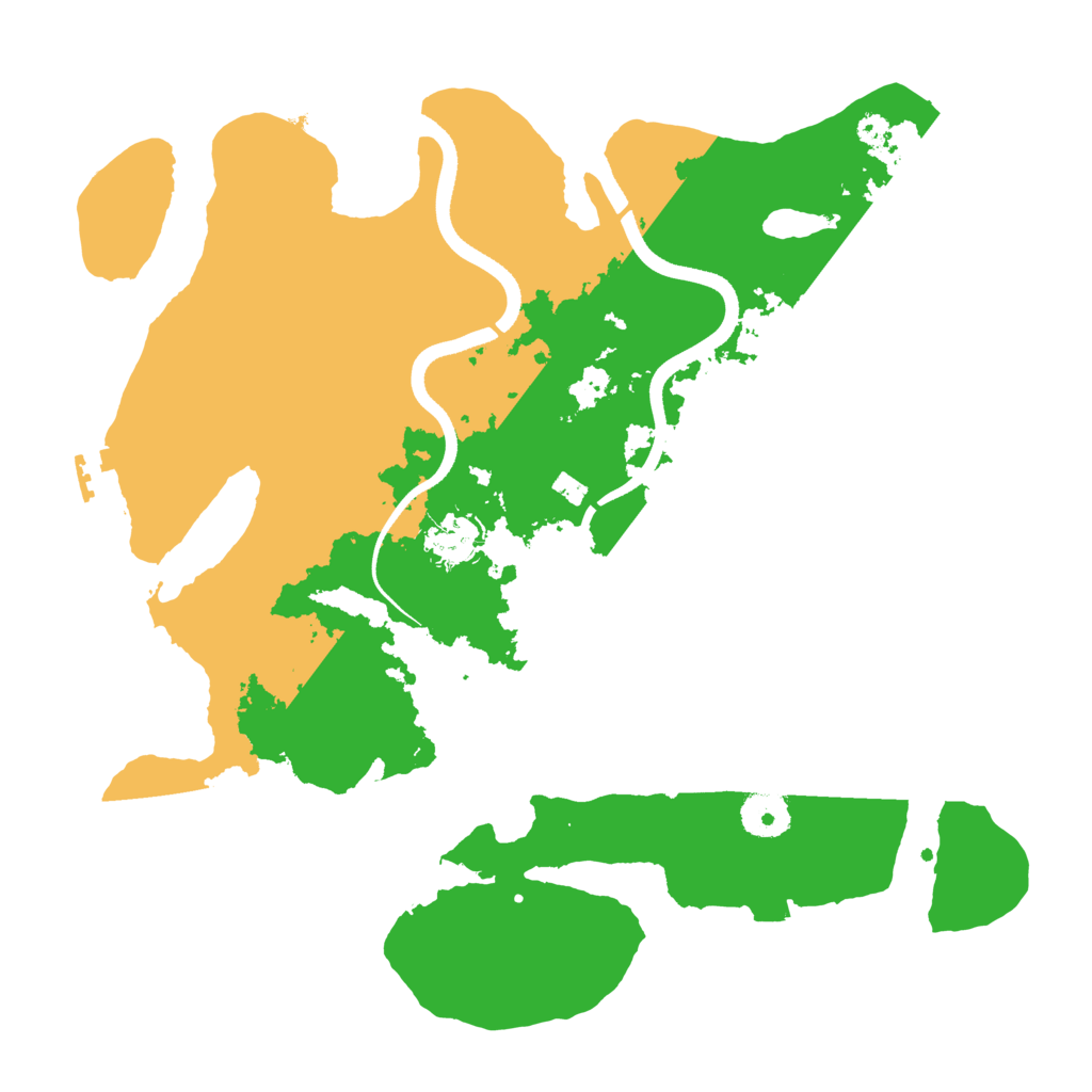 Biome Rust Map: Procedural Map, Size: 3500, Seed: 1909647230