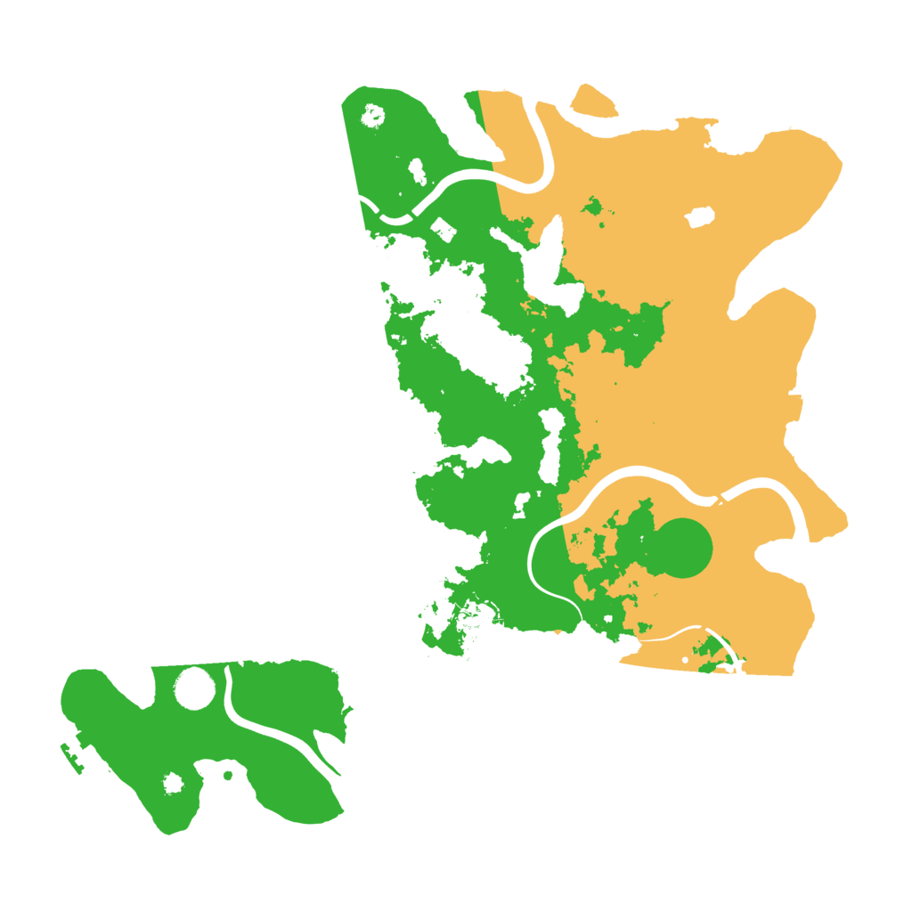 Biome Rust Map: Procedural Map, Size: 4000, Seed: 325348810