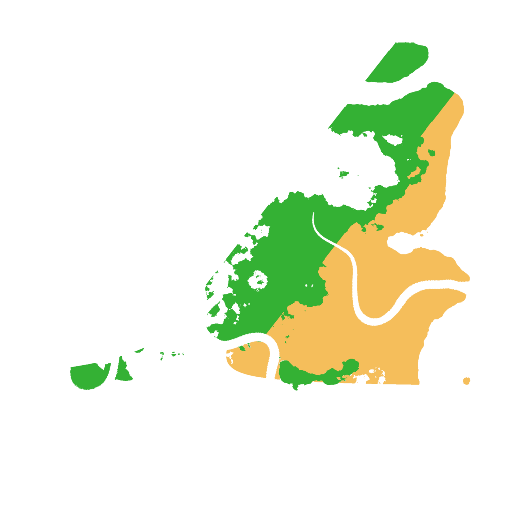 Biome Rust Map: Procedural Map, Size: 2800, Seed: 709756754